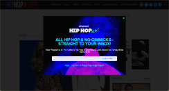 Desktop Screenshot of hiphopwired.com